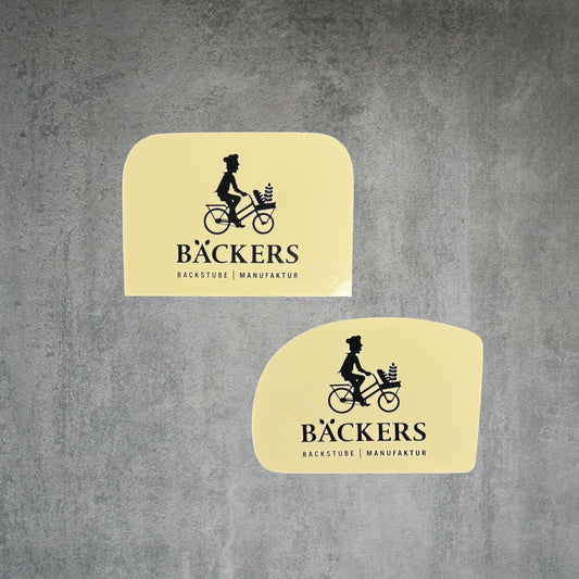 Bäckers Teigschaber Kunststoff - 2 Stück